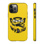 2010 Camaro SS Yellow Muscle Car Tough Phone Case Cover Gift
