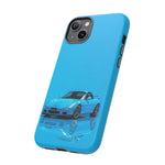RX-7 Cyan Studio Phone Case Studio Color Match Car Art