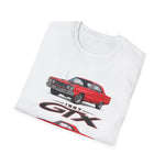 1967 Red GTX Muscle Car T-Shirt | Classic Auto Vintage Trio Tee