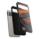 Datsun 240Z Classic JDM Sports Car Sunset Art Tough Phone Case