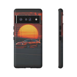 Supra MK4 Sunset Sports Car Phone Case