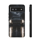 Vintage Muscle Car in Rain 1966 GTO phone case | Tough Cases