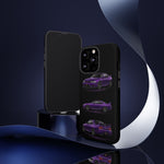 Purple R33 Skyline GTR JDM Sports Car Phone Case Tough Multi View