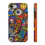 Skate Graphic 90s Y2K Art Tough Phone Case