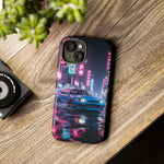 Skyline GT-R Tokyo Rain JDM Night Art Tough Phone Case