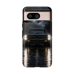 Vintage Muscle Car in Rain 1966 GTO phone case | Tough Cases