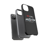 Silver C6 Z06 Phone Case for Chevy Fans, Tough Cover