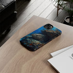 Grouper Reef Phone Case, Sunbeam Ledge Marine Art Tough Cover