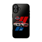 VintageDatsun 510 Racing Stripe JDM Tough Phone Case Cover Gift