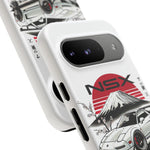NSX Retro Mount Fuji Illustration JDM phone case | Tough Cover