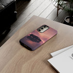 C8 Corvette Silhouette Pastel Horizon Case