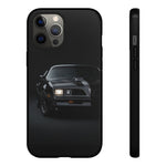1978 Black Trans Am Firebird Hood Bird Tough Phone Case for Muscle Car Fans