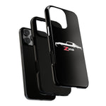 1970 Camaro Z28 White Silhouette Tough Phone Case Cover Gift