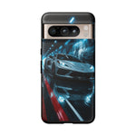 C8 Rain Tunnel Phone Case Racing Tough Case for Corvette Drivers