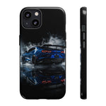 Camaro ZL1 Phone Case, Blue Track Smoke Studio Cover