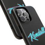 Miami Kendall Pride Retro Script Name Phone Case