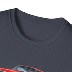 Red Vintage 1960 Chevy Impala Trio T-Shirt | Classic Car Illustration