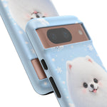 Samoyed Kawaii Snowball Chibi Pet Dog Breed Art Tough Phone Case