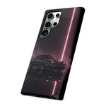 FC RX-7 Pink Neon Fog Column Tough Case