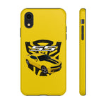 2010 Camaro SS Yellow Muscle Car Tough Phone Case Cover Gift
