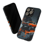 1966 GTO Orange Rainy City Tough Phone Case Cover Gift Art