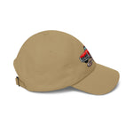 1967 GTO Dad Hat Muscle Car Cap Adjustable Strap Red Goat 400 Hardtop