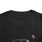 Toddler 1969 Camaro Front Black Muscle Car T-Shirt, Retro Graphic Tee