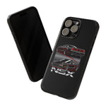 NSX Dual View Black Red JDM Sports Car Tough Phone Case Gift