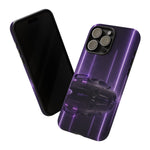 Matte Gray MK4 Supra Violet Neon Pillars Case
