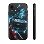 C8 Rain Tunnel Phone Case Racing Tough Case for Corvette Drivers
