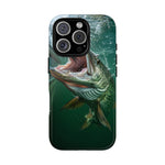 Muskie Fishing Phone Case, Freshwater Strike Cover for Anglers