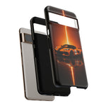 Z06 C8 Phone Case, Orange Racing Livery Studio Cover