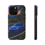 350Z Touge Blue Sports Car Road Sunset JDM phone case | Tough Cover