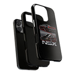NSX Dual View Black Red JDM Sports Car Tough Phone Case Gift