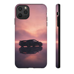 C8 Corvette Silhouette Pastel Horizon Case