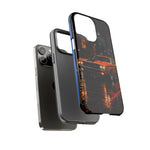 Challenger RT Phone Case, Rainy City Night Muscle Car Tough Cover