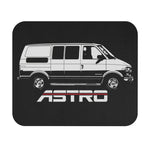 1987 Astro Van illustration Mouse Pad | Retro Chevy Camper desk mat