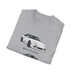 1989 240SX Car Illustration T-Shirt | JDM Coupe Side Front Rear