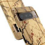 Plum Blossom Shoji Screen Phone Case Zen Art Tough Case
