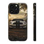 GT350 Phone Case, White Foggy Country Road Golden Hour