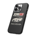 R34 Skyline GT-R JDM Rising Sun Tough Phone Case Cover Gift