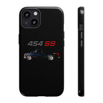 Chevy 1500 454 SS Sport Truck Phone Case Featuring Pickup Side Profile