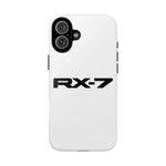 RX-7 Logo Phone Case for JDM Fans, Tough Protective Cover