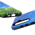 Bubbles Over Grass phone case | Tough Cover