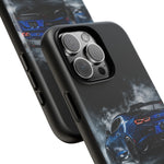 Camaro ZL1 Phone Case, Blue Track Smoke Studio Cover