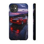 F40 Legendary Supercar Prancing Red Speed Art Tough Phone Case