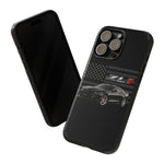 Black ZL1 Camaro Phone Case Muscle Car Tough Cover Gift Art