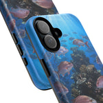 Snapper Reef Phone Case, Sunlit School Ocean Fishing Tough Cover