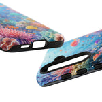 Underwater Coral Reef Phone Case | Colorful Tropical Fish Ocean Scene