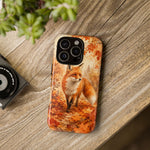 Autumn Fox Woodland Art Tough Phone Case